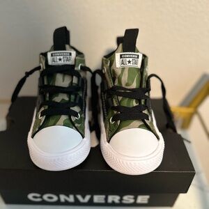 Toddler Converse Camouflage High-Top Sneakers